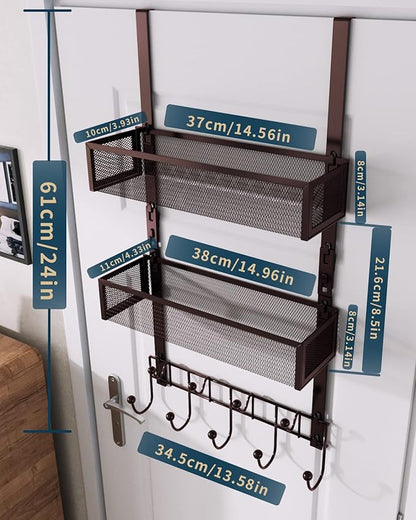 Consumest Over The Door Hooks Organizer