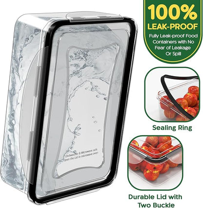 RockBerry 56 PCS Food Storage Containers