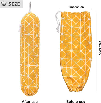SYIPO Plastic Bag Holder Shopping Bags Carrier, Washable Large Grocery Bag