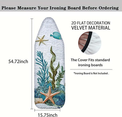Nuxovilar Sea Creature Ironing Board Cover, 15 * 54inch, Fit Most Standard