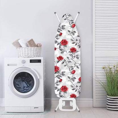 Rose Print Ironing Board Cover Polyester Iron Cover