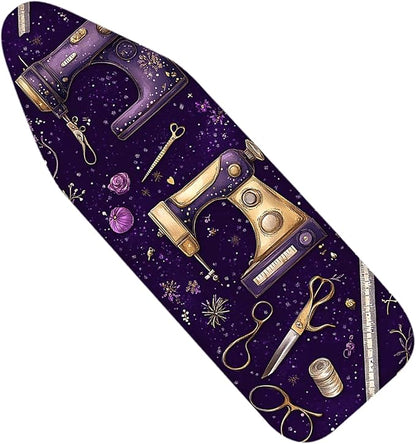 Nuxovilar Purple Sewing Machine Ironing Board Cover, 15 * 54inch, Fit Most
