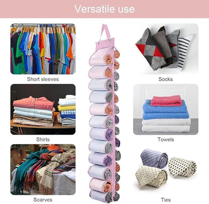Legging Organizer Storage, Shirt Organizer, Foldable Hanging Closet Organizer