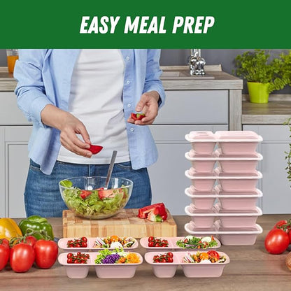 50 Pack 28 oz Meal Prep Containers Reusable