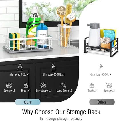 Kitchen Sink Caddy Organizer, Sponge Holder