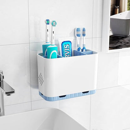 Toothbrush and Toothpaste Holders