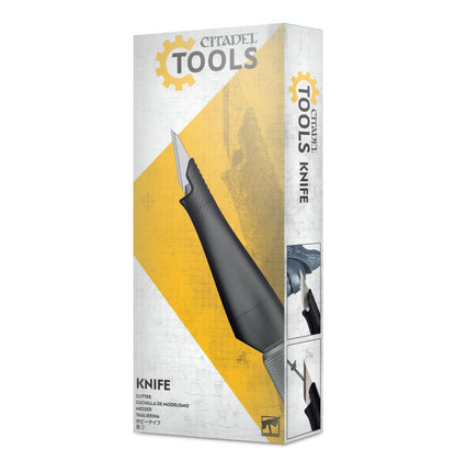 Games Workshop Citadel Tools Hobby Knife, Stainless Steel Precision Craft Knife, Fine Detail Cutting Tool for Miniatures, Models, and Art Projects