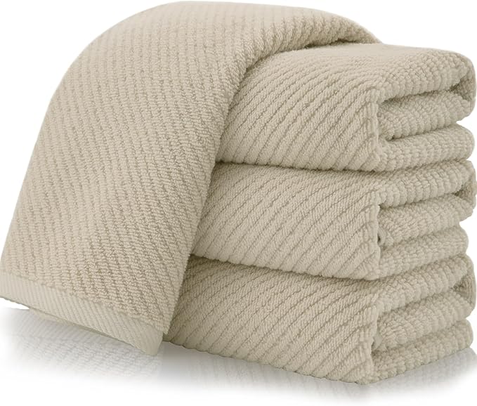 VOOVA & MOVAS Taupe Hand Towels