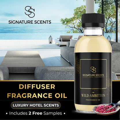 Luxury Hotel Diffuser Oil for Hotels and Homes - Aromatherapy Oils for use with an Essential Oil Diffuser at Home - Fragrance-Scent Diffuser Oil Blend (Winter Spruce) 4.05fl oz (120ml)