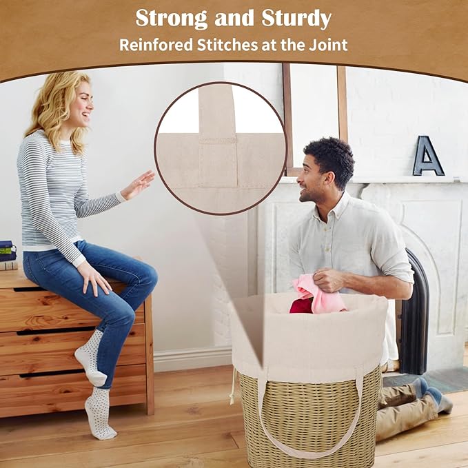 Cotton Canvas Laundry Bags