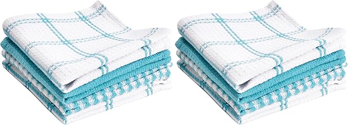 T-Fal Premium Waffle Dish Cloths: Highly Absorbent, Super Soft Long Lasting