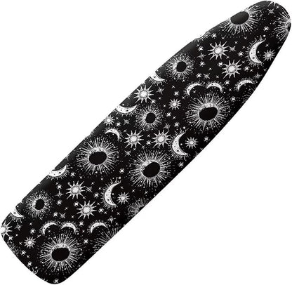 Stretchy Home Ironing Board Cover, Moon Sun Star Print Ironing Board Cover