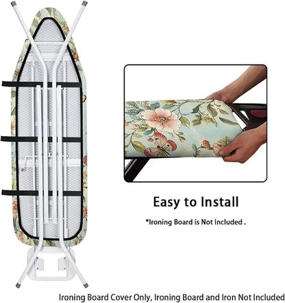 Butterfly Flower Iron Board Cover