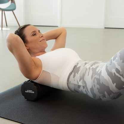 High Density Foam Roller Massager for Deep Tissue Massage of The Back and Leg Muscles - Self Myofascial Release of Painful Trigger Point Muscle Adhesions - 13" Turquoise