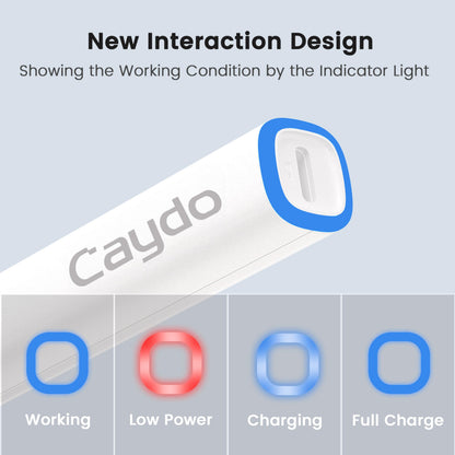 Caydo Thread Burner with A Replacement Tip, Rechargeable Thread Zapper for Burning and Trimming, with Indicator Light for Beading, Weaving, Sewing & Jewelry Making