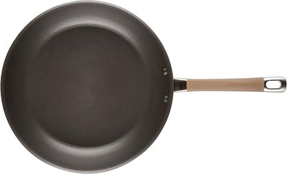 Circulon Premier Professional Hard Anodized Nonstick Cookware Induction Pots and Pans Set Nonstick, Home Essentials, 12-Piece, Bronze