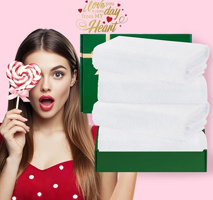 VOOVA & MOVAS White Hand Towels