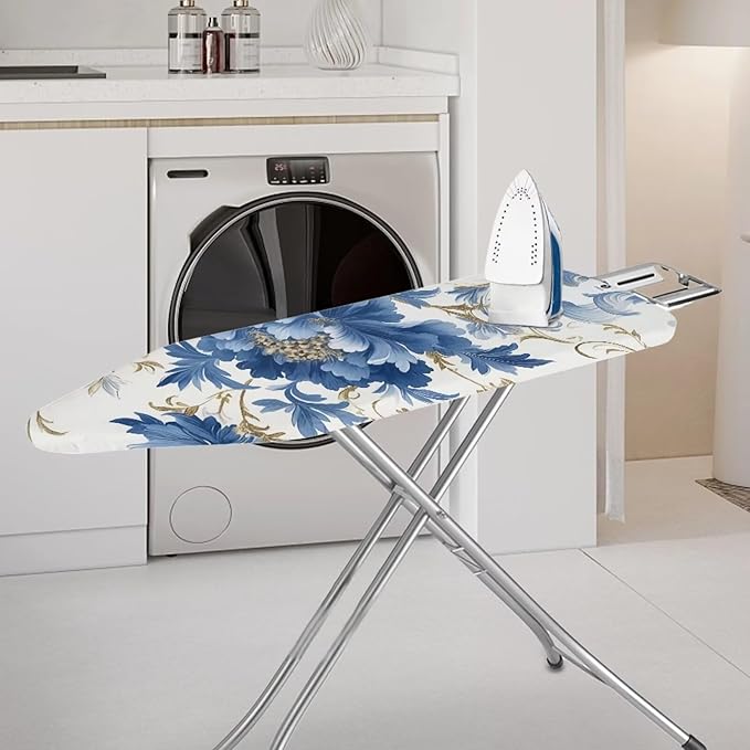 Ironing Board Cover Full Size, Retro Flower Ironing Cushion
