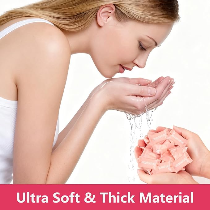 150Pcs Compressed Towel Tablets, Portable Mini Compressed Towels, Disposable