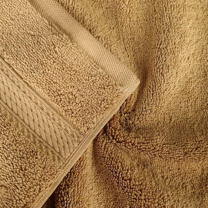 SUPERIOR Egyptian Cotton Pile Hand Towel Set of 4, Ultra Soft Luxury Towels
