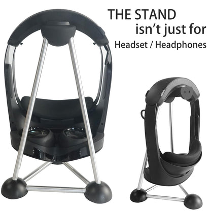 AJKTHGE Headphone Stand, Desktop Headset Holder, Desk Earphone Stand, Gaming Headsets, for SteelSeries/Logitech/HyperX/Sony/Beats/Sennheiser/Anker/Xbox, and All Headphones.(Red) (Black)