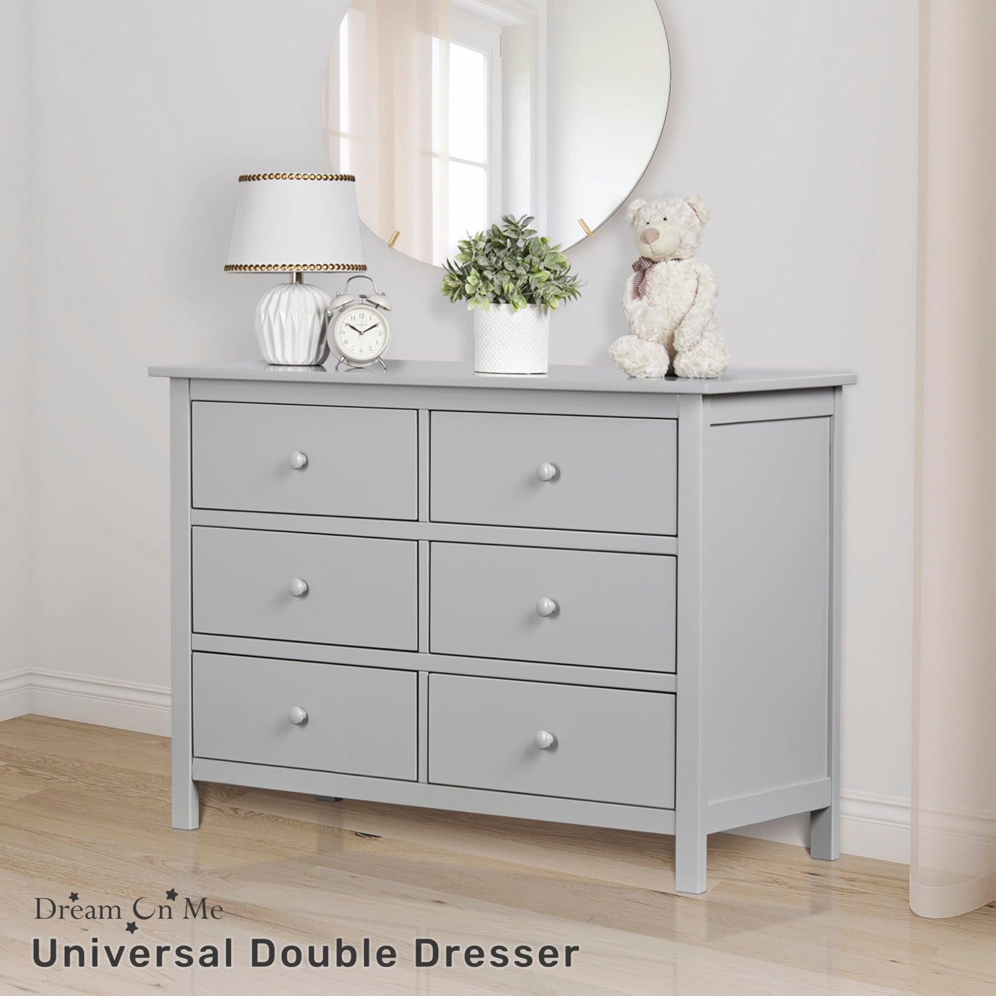 Dream On Me Cleo Double Dresser