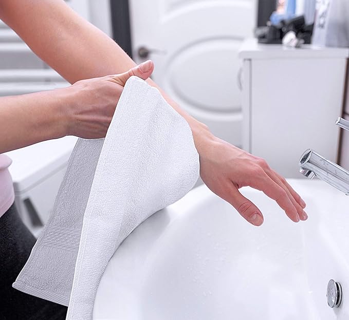 Utopia Towels 72 Pack Premium Hand Towels Set, 100% Ring Spun Cotton, Ultra