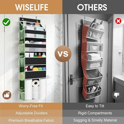 WISELIFE 5-Tier Over the Door Organizer