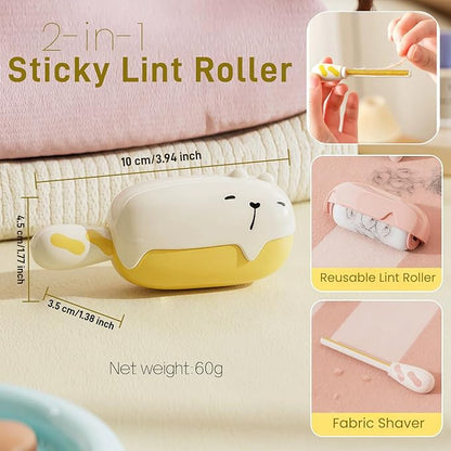 Bear Shaped Lint Roller