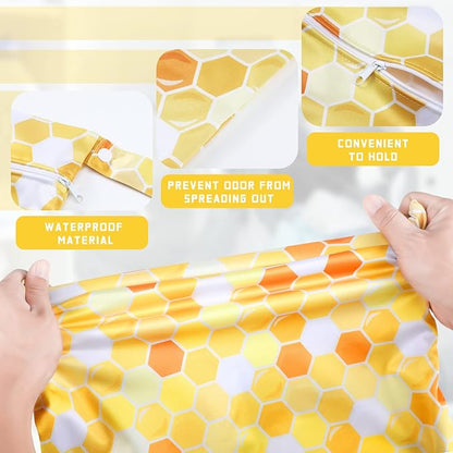 Shappy 2 Pcs Large Travel Laundry Bag Washable Waterproof Wet Dry Large Dirty