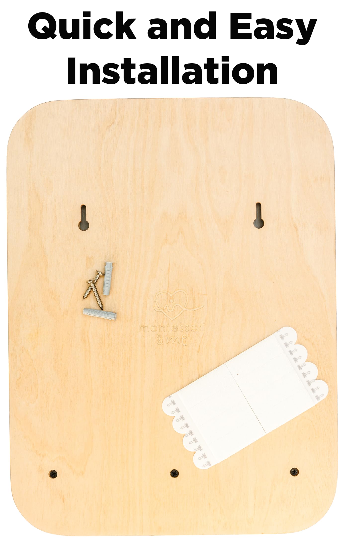 Montessori Wooden and Acrylic Wall Mirror with Hooks for Toddlers - Entryway Mirror with Hooks and Shelf Organizer Self-Care Station
