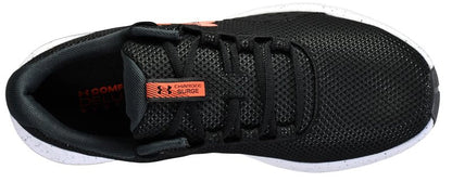Under Armour Men's Charged Surge 4, (004) Black/Anthracite/Ares Red, 10.5, US