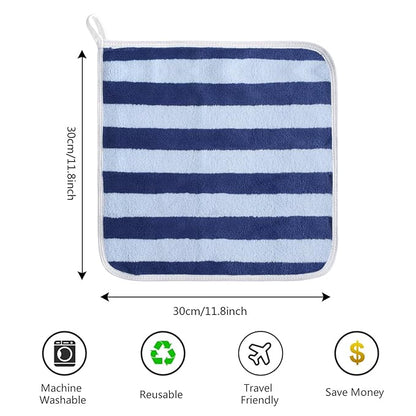 SINLAND Microfiber Facial Cloths Fast Drying Washcloth 12inch x 12inch
