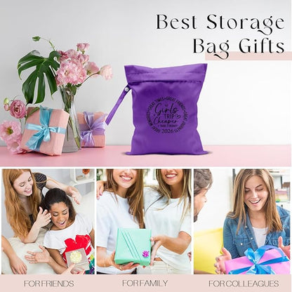 Girls Trip Gifts Wet Dry Bag, Beach Bag Wet Bag Favors,