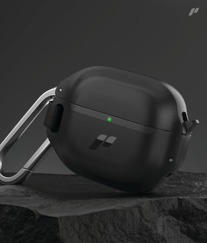 Proof Labs for AirPods 4 Case with Lock - Tough AirPods 4th Generation Case Cover with Carabiner, Rugged Protection and Hard Protective Shell (Black, AirPods 4th Gen)