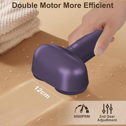Fabric Shaver, Handzee Electric Lint Shaver, Dual Motor Sweater Shaver