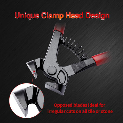 SPEEDWOX Tile Nippers for Ceramic Tiles 8 Inches Mosaic Cutter Pliers Tile Nippers Mosaic Tools Nipper Cutting Tools Glass Cutter Ceramic Tile Cutter for Porcelain Glass Mirror