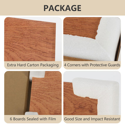 Creatorally 10 Pack Rosewood Plywood Sheets, 16.5"x11.7"x1/8" Unfinished Wood Blanks, Ideal for Laser Cutting, Engraving, DIY Crafts, Wood Burning, Sign Making & Home Decor
