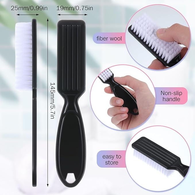 Patelai 15 Pieces Nail Brush Handle Grip