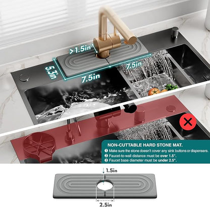 Faucet Mat for Kitchen Sink