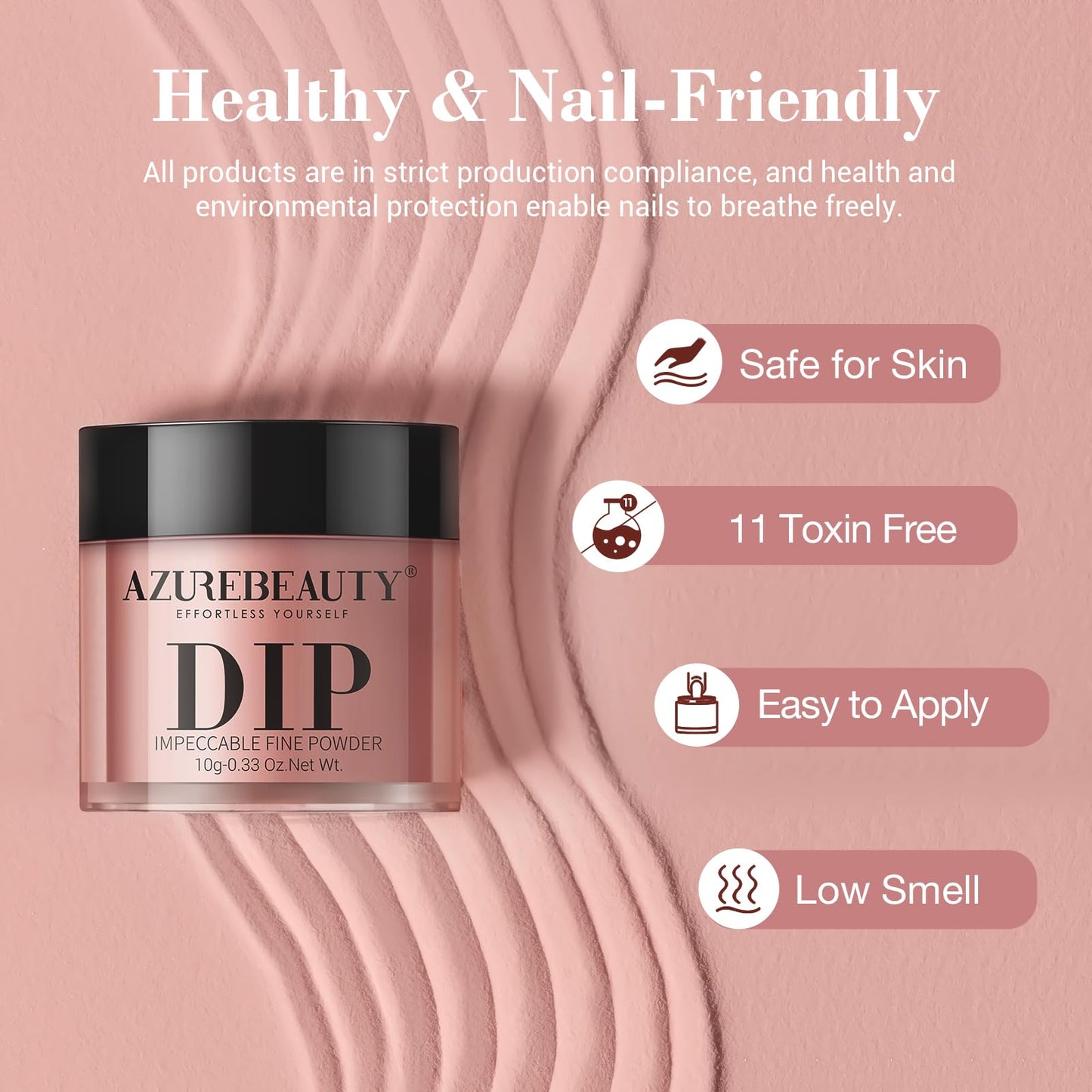 AZUREBEAUTY 31 Pcs Dip Powder Nail Kit 20 Colors Glitter Nude Brown Pink White Gray Dip Powder Liquid Set with Top/Base Coat Activator for French Nails Art Manicure DIY Salon Women Valentine's Gift