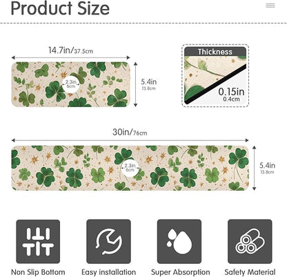 Kitchen Sink Splash Guard 1 PC 14.7 Inch Sink Faucet Mat Splash Guard