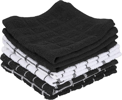 Ritz Premium 100% Cotton Terry Check Kitchen Dish Cloths