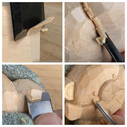 19PCS Basswood Carving Blocks，4 Different Sizes Whittling Wood Blocks，Soft Carving Basswood Kit for Crafts Beginners