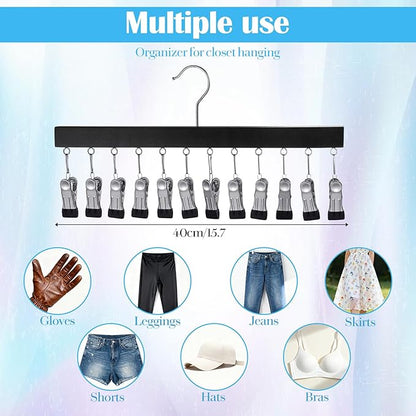 Legging Organizer for Closet 4 Pack, Pants Leggings Hangers