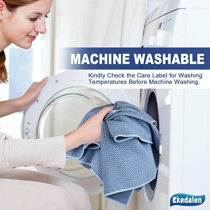 Microfiber Cleaning Cloth Waffle Weave