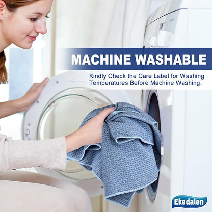 Microfiber Cleaning Cloth Waffle Weave