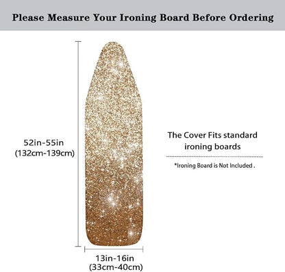 Leopard Stylish Ironing Board Covers Standard Washable Ironing Board Protector