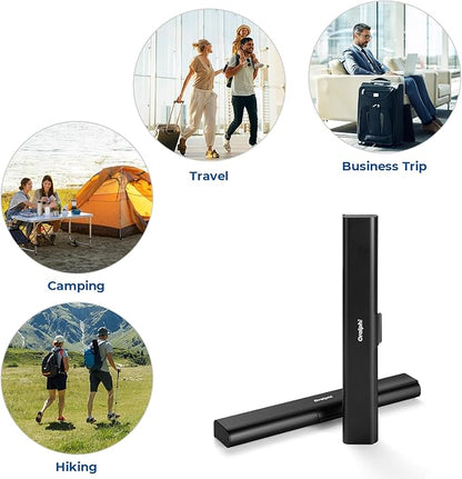 Aluminum Toothbrush Travel Case, Portable Travel Toothbrush Holder, Durable