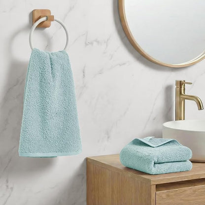 REDKISS 2-Pack Luxury Hand Towels, 16x32 Inch 450 GSM 100% Cotton, Super Soft